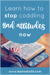 bad attitudes