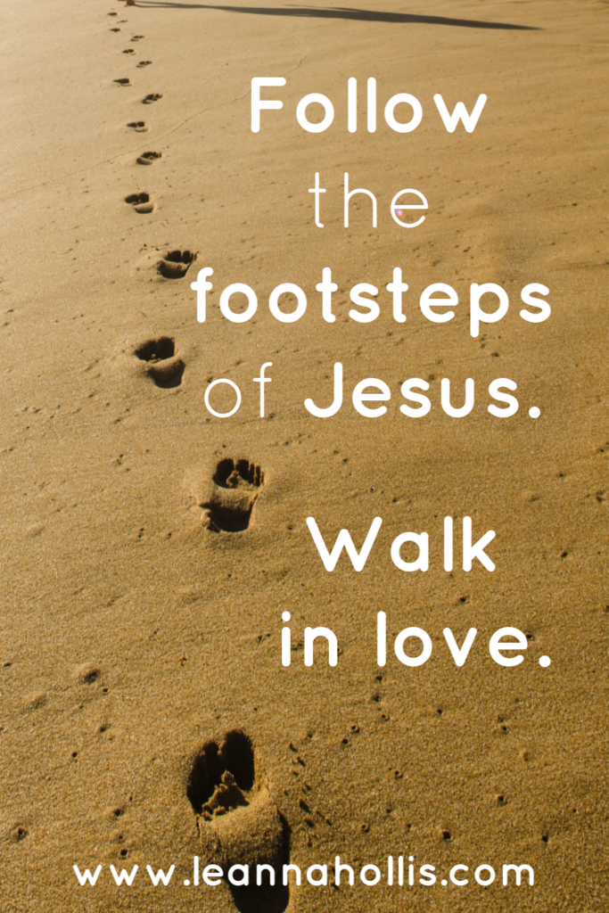 footsteps of Jesus