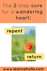 Repent and return
