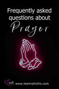 Frequently asked questions about prayer pin