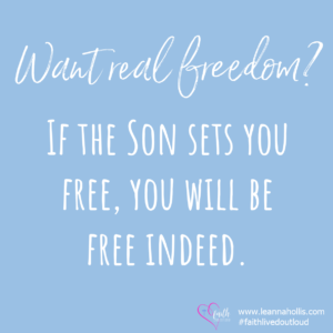 what does freedom in christ mean
