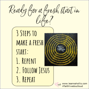 how to make a fresh start