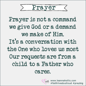 what pray is not