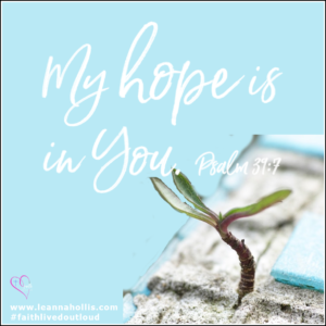 my hope is in you