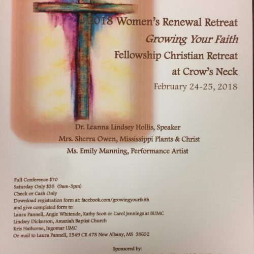 The “Growing Your Faith” Retreat and How You Can Be a Part